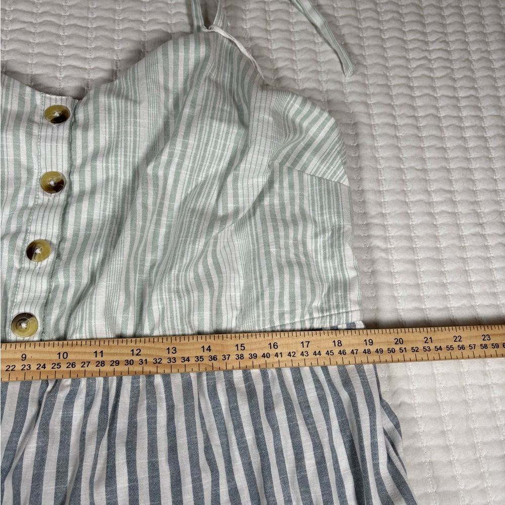 True Craft 2X Striped Tiered Tie Shoulder Sundress
Farmhouse Boho Cottagecore - Picture 6 of 7